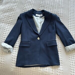 Veronica Beard navy blue blazer size 2